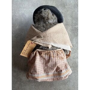 VINTAGE RARE BEAR GABRIELLE AUNT LUCY 1978 PADDINGTON 20" PERUVIAN Collectible